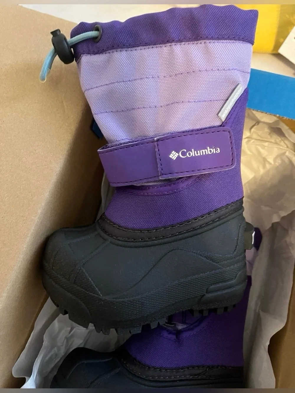 Columbia Baby Toddler Girls Powerbug 2 Plus Snow Winter Boots 4C